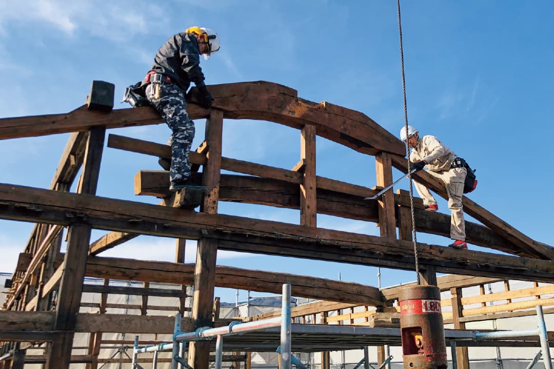 自社大工による家づくり