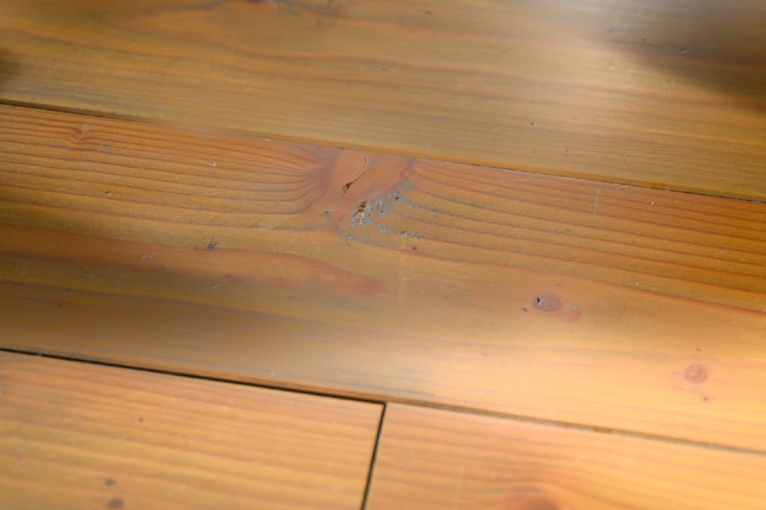 フローリングの唐松や杉