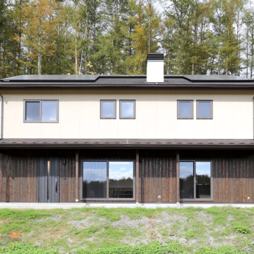 遠野市  古材を使用した新築